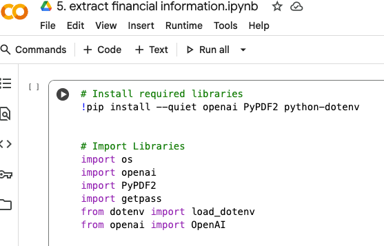 Import Libraries